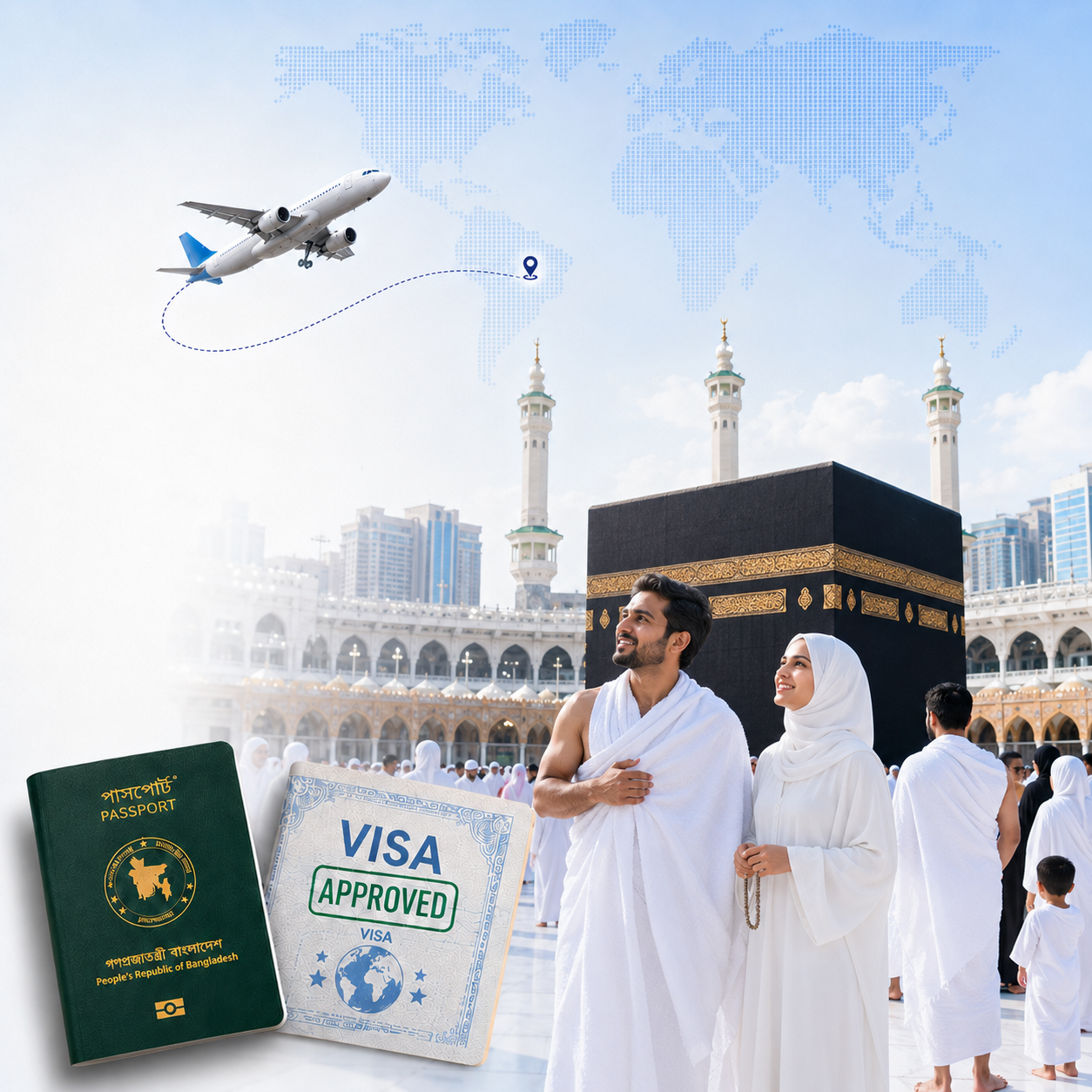 Umrah and Hajj Visa Support